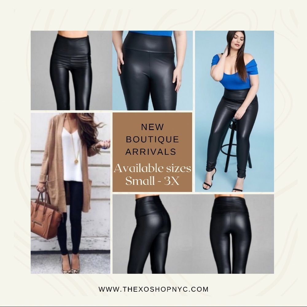 Restock - BEST Sellers Slick Black Leggings S - 3x